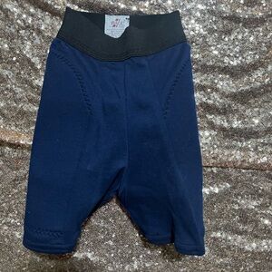 Kids Trace Navy Blue padded football under shorts XXXS